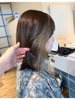 ナンバー エアロ 横浜(N° +aero)&nbsp;インナーカラー/デザインカラー/小顔/ボブ/セクションカラー