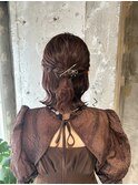 短い人向けボブアレンジスタイル