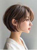 大人ショートボブ