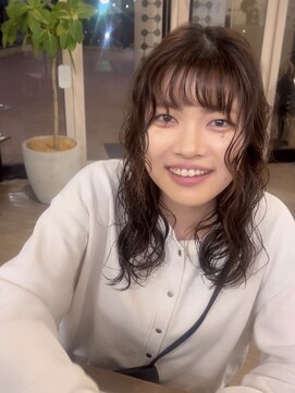 バイエイト(X８) ニュアンスパーマ　ゆるっと巻き^ ^