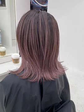 マスカリ(muscali) 【原田】ラベンダーピンク/バレイヤージュミディアム/表参道