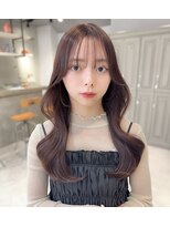 カシュカシュ 表参道(cache cache) レイヤーヘアくびれヘアロングレイヤー前髪カット顔周りカット