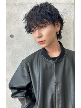 ジェントル(GENTLE) 波巻きシャドウパーマ