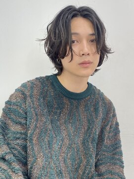 ユーフォリア 渋谷グランデ(Euphoria SHIBUYA GRANDE) ダークグレージュ　センターパート　MOMO