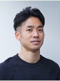 メンズカット＿ツーブロックで好感度UP＿メンズカット、白髪染め