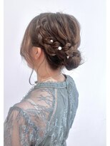 コワファースト  させぼ五番街店(COIFF1RST)&nbsp;編み込み可愛いシニヨンarrange★