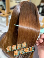 アース 武蔵境店(HAIR & MAKE EARTH) 髪のパサつきとうねりが気になる方へ|髪質改善で理想の艶髪に