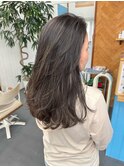 白髪ぼかしハイライト×グレージュ