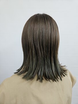 グラスヘアー(grasshair) カット×デザインカラー