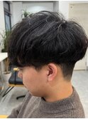 栃木メンズ波巻きスパイラルパーマシャドウパーマツイストパーマ