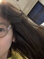 アマトラスパ(AMATORA SPA) 私自身もレイヤーカットにオリーブカラーです(^ ^)