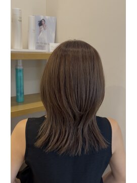 ワンネス(ONENESS) ミディアムウルフ×beigeカラー