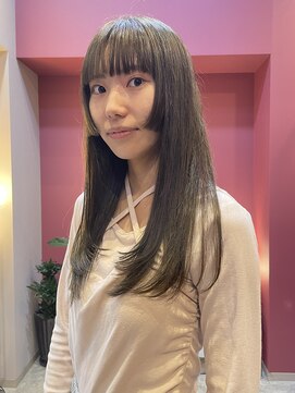 エン(en.) サイドバング×グレージュ