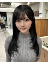 メラク(Merak)&nbsp;《渋谷/表参道》小顔見えNo.1！コテ巻き顔まわりレイヤーカット