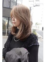 ロヌ(RONU)&nbsp;ミディアムレイヤー・ブリーチなしベージュ