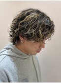 MENSHAIR/波巻ツイストスパイラル/フェザーパーマ/千葉/津田沼