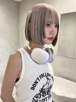 ペレ アネックス 大阪梅田茶屋町店(PELE ANNEX)&nbsp;黒髪/クラゲヘアー/オリーブグレー/小顔/ココアベージュ/梅