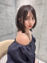 ロンド マーレ 天神大名店(Lond mare) 大人ガーリー/小顔/ミディアムレイヤーカット/似合わせカット