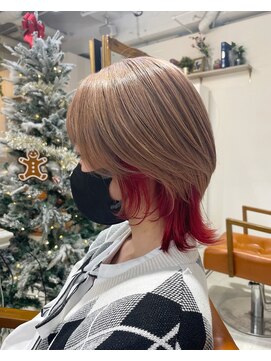 アプリ バイ リアン 浦和(appri by Rien) ダブルカラー/インナー/レイヤーカット/浦和