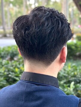 ヒロ銀座 バーバーショップ 札幌本店(HIRO GINZA BARBER SHOP) 札幌フェード×清潔感ビジネスショート