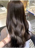 透明感カラー艶カラー ベージュカラー