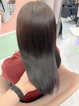 ディスイズ(thisis) 【thisis】グレーカラー/縮毛矯正/韓国風/レイヤーカット