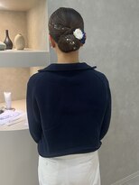 ヴィサージュアクト(VISAGE a.c.t)&nbsp;タイトシニヨンスタイル
