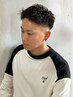 メンズカット＋眉カット ￥4,400