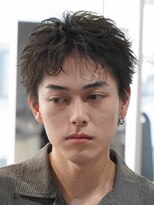 フィフス 大分(fifth)&nbsp;大分ルーズパーマメンズカットルーズショートツーブロックつよめ