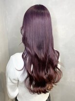 バブルス 成増店(BUBBLES)&nbsp;ブリーチありラベンダーブラウン