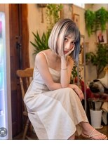 ココラー(COCOlar)&nbsp;シャドールーツカラー&ボブカット