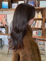 ヘアーアイストゥーレ(HAIR ICI TRE)&nbsp;大人可愛いラベンダーグレージュカラー透明感カラー担当渡辺聖