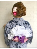 ヘアメイクサロンシャルメ(Hair Make Salon CHARMER)&nbsp;浴衣☆帯アレンジ