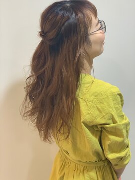 ディーヘアーデザイン(d.HAIR DESIGN) ラフアレンジ☆ハーフアップ