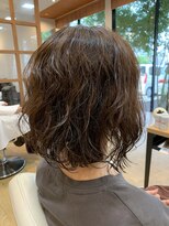 ベルポートヘア(Bellport hair)&nbsp;クセを生かしたボブスタイル