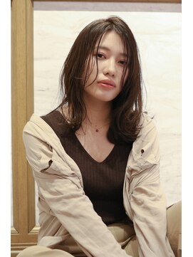 ロンドアベニール 北千住(Lond avenir) 耳かけでも可愛い☆ミディアム外ハネスタイル 西田大樹