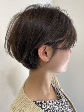 アプリバイリアン 浦和2号店(appri by Rien) 黒髪/エアリーミディ/ショートパーマ/くすみカラー[浦和/浦和駅]