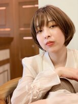 グラニュー(granew)&nbsp;ラベンダーカラー大人かわいいワンサイドショート