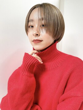 ミィ 表参道(mee.) 【mee.】 マッシュショートミニウルフ