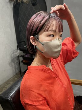 ベラ(BELLA) BELLA★楠瀬★ピンクショートボブ★