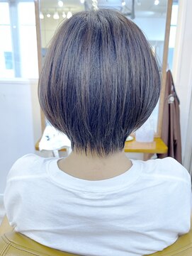 モリオ フロム ロンドン 成増店 【morio成増/児玉】丸みショートボブ　秋ブラウン