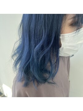 テクライズ 豊橋店(TECHRISE) ネイビー×ブルーグラデーションカラー