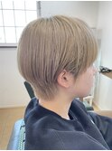 【Sec. hair design 水戸】奥行きショートボブ+iNOAオイルカラー