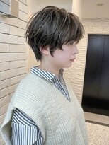 ヘアメイク シンズ レインボー(Hair Make SHIN'S RAINBOW)&nbsp;ショートボブ/大人巻き/ぷつっとボブ/ナチュラルカラー/高松