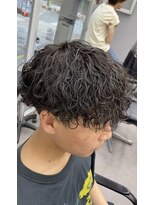 オムデュー(HOMME DEUX)&nbsp;【KAITO】波巻きパーマ！