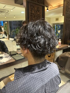 ヘアリゾート粋 ティガ 池袋店(tiga) 池袋 波巻きパーマ 大人モテヘア