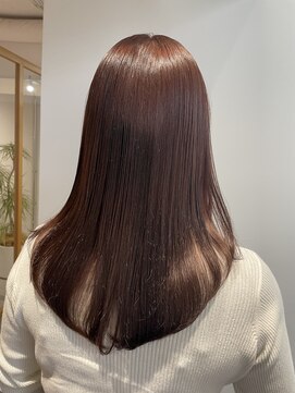 ニーナ(NI-NA) ピンクバイオレットブラウン＋髪質改善高濃度水素トリートメント