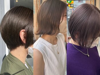 パーミル ヨコハマ(permille Yokohama)の写真/高いカット技術とセンスで自然とまとまる顔回りをご提案☆美容室でセットしたスタイルが家でも再現できる♪
