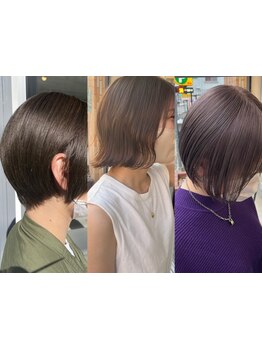 高いカット技術とセンスで自然とまとまる顔回りをご提案☆美容室でセットしたスタイルが家でも再現できる♪