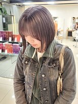 スタイル 茅ケ崎(STYLE) 切りっぱなしボブ/エアリーロング/美髪/ピンクブラウン/茅ヶ崎
